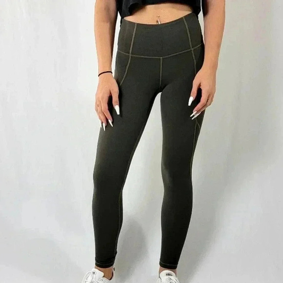 Athleta Salutations Stash Pocket Full Length Leggings - XS - Picture 3 of 9